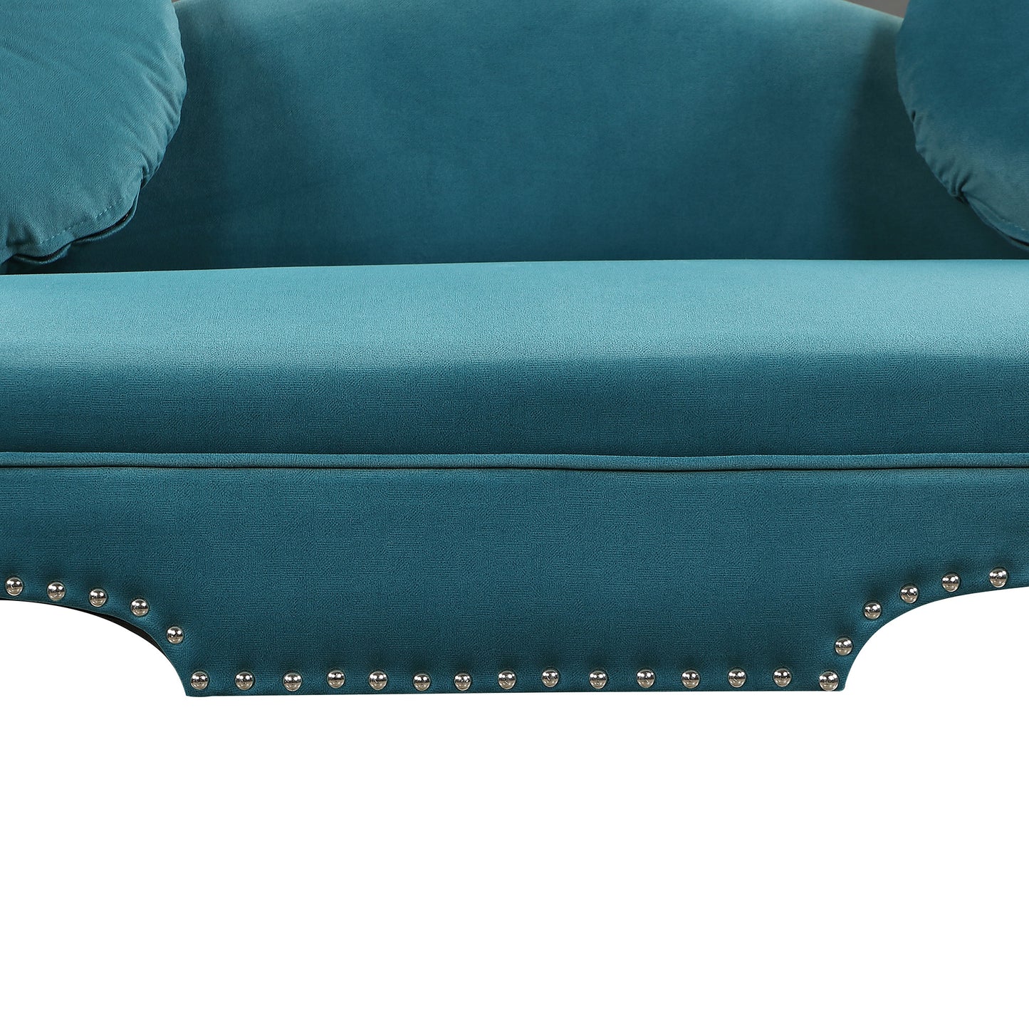 54” Width Modern Velvet Upholstered Loveseat Sofa
