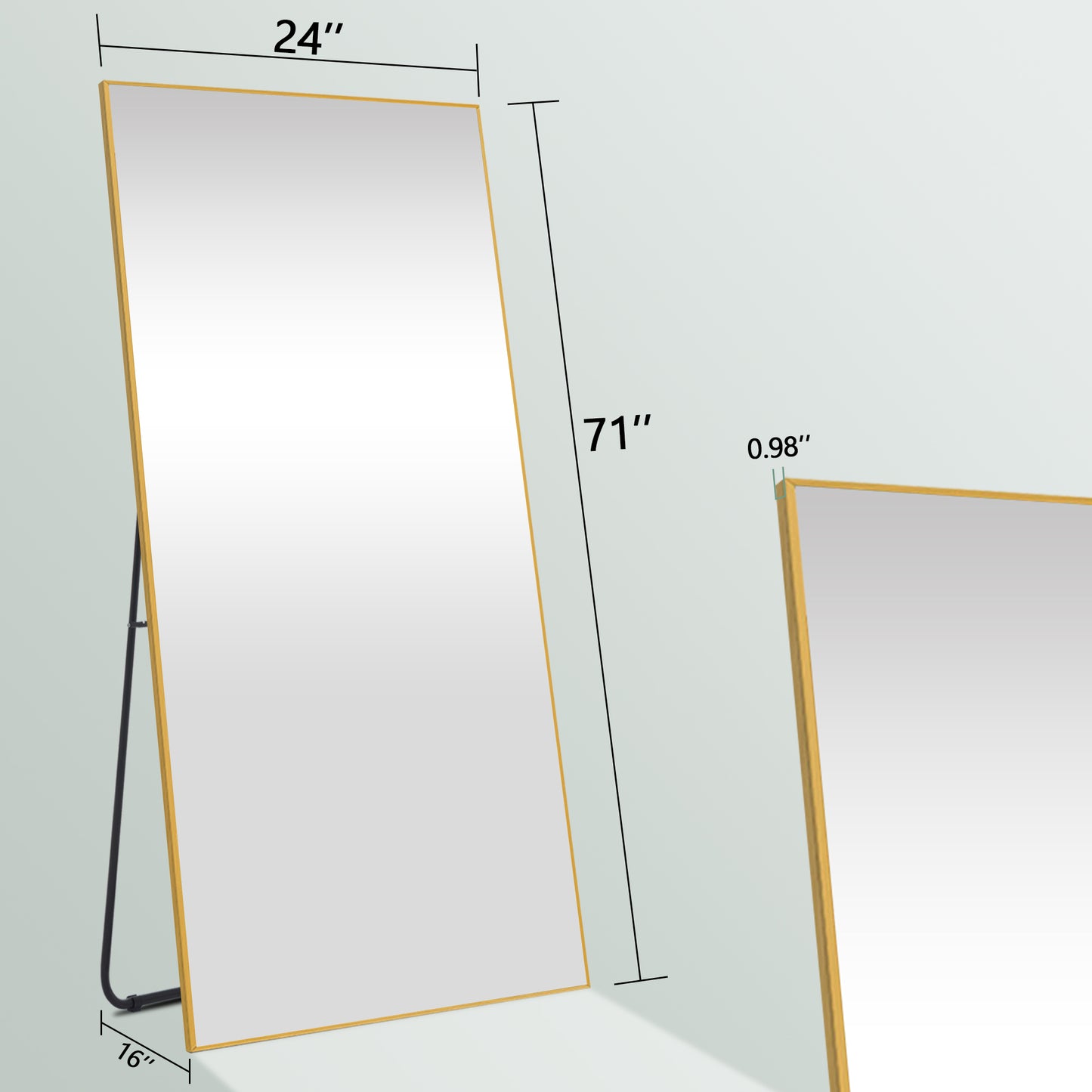 71"x24" Rectangular Full Length Mirror