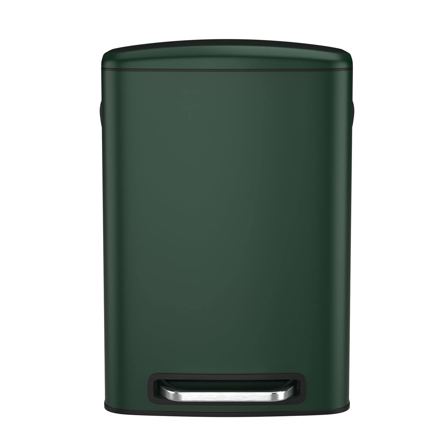 13 Gallon 50L Thickened Stainless Steel Trash Can with Lid