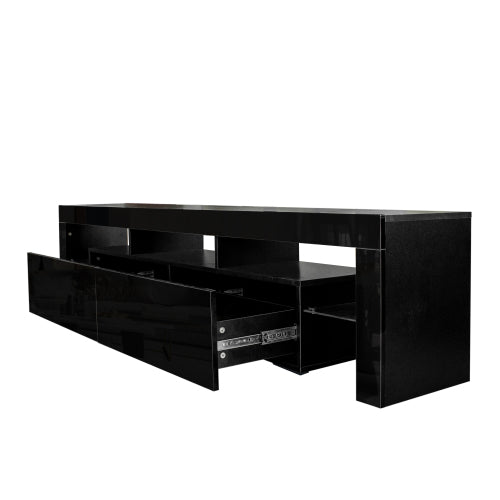 Modern gloss black TV Stand